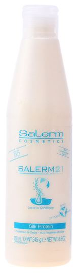 Salerm Cosmetics - ¿Sabes que Salerm 21 puede usarse como un acondicionador,  una mascarilla y un protector?😜 Su fórmula con proteína de seda llega  hasta la médula para ofrecer el mejor cuidado.😊